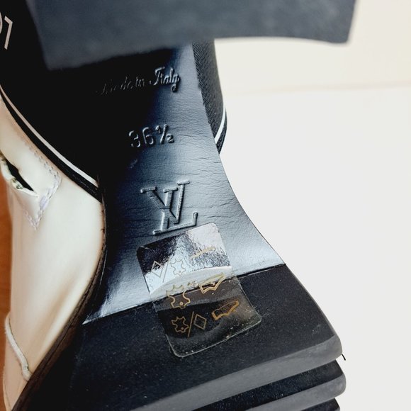 Louis Vuitton Patent Calfskin Star Trail Ankle Boots Size 36.5 - Picture 11 of 16